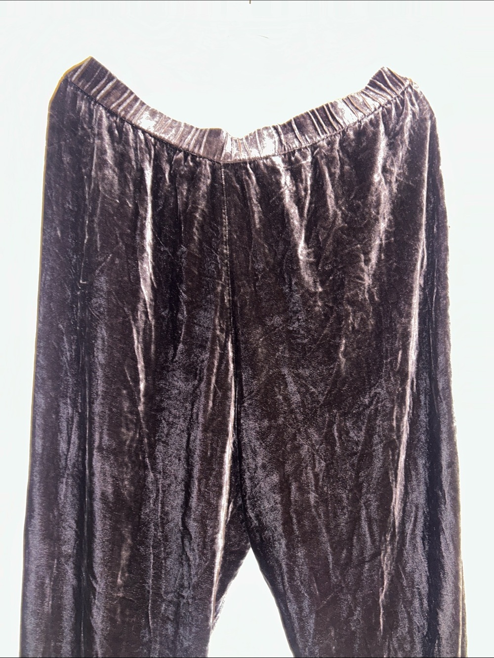 Velvet Grey/Purple Pants - Picture 7 of 7